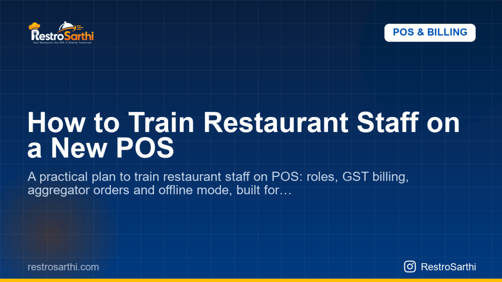 How to Train Restaurant Staff on a New POS