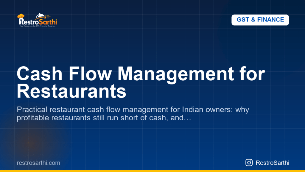 Cash Flow Management for Restaurants