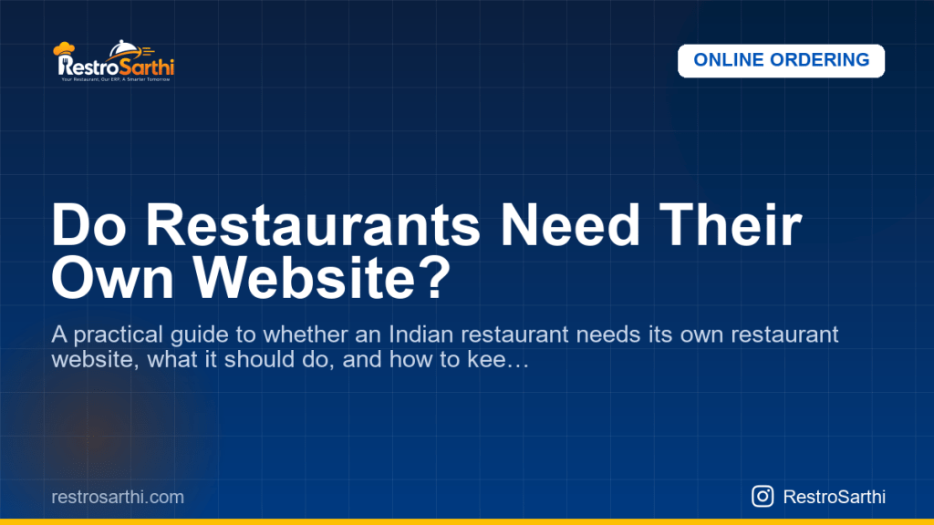 Do Restaurants Need Their Own Website?