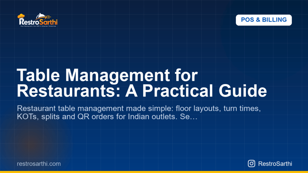 Table Management for Restaurants: A Practical Guide