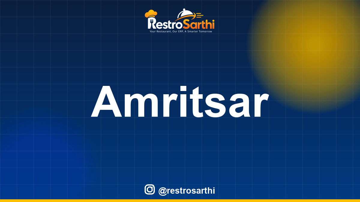 Restaurant POS & ERP software in Amritsar, Punjab — Restro Sarthi