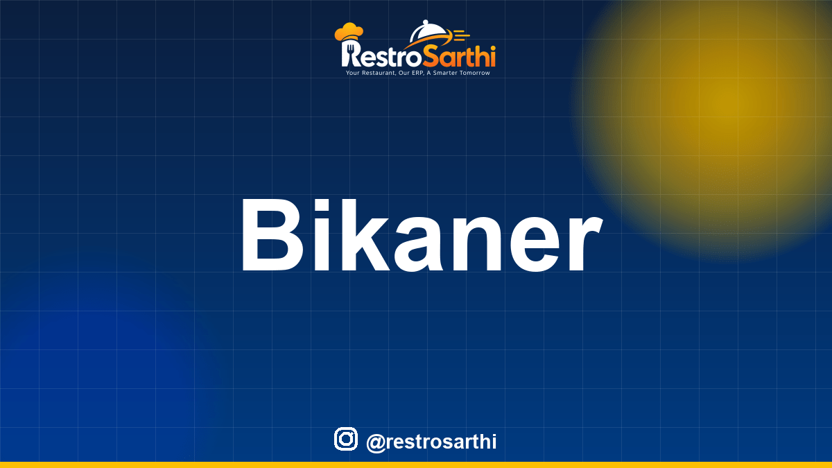 Restaurant POS & ERP software in Bikaner, Rajasthan — Restro Sarthi