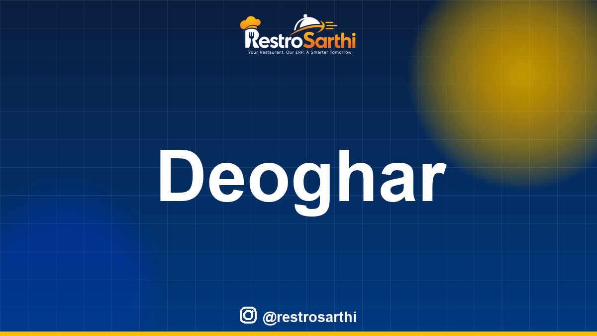 Restaurant POS & ERP software in Deoghar, Jharkhand — Restro Sarthi