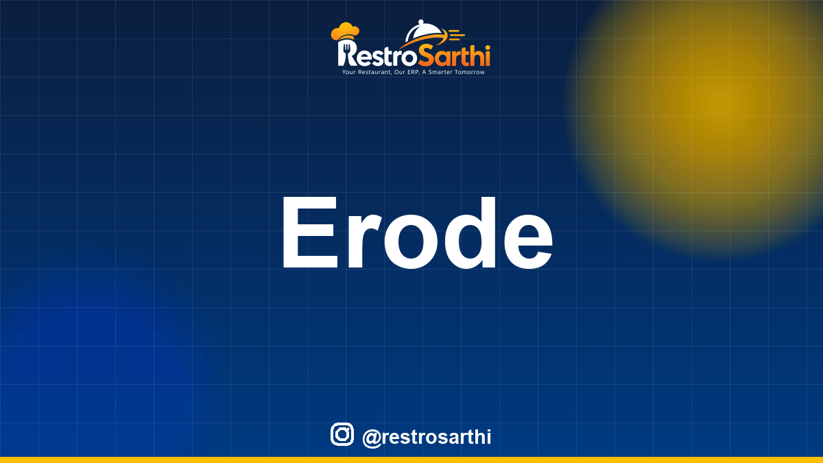 Restaurant POS & ERP software in Erode, Tamil Nadu — Restro Sarthi