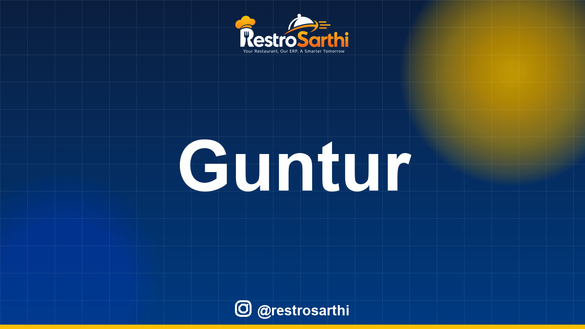 Restaurant POS & ERP software in Guntur, Andhra Pradesh — Restro Sarthi