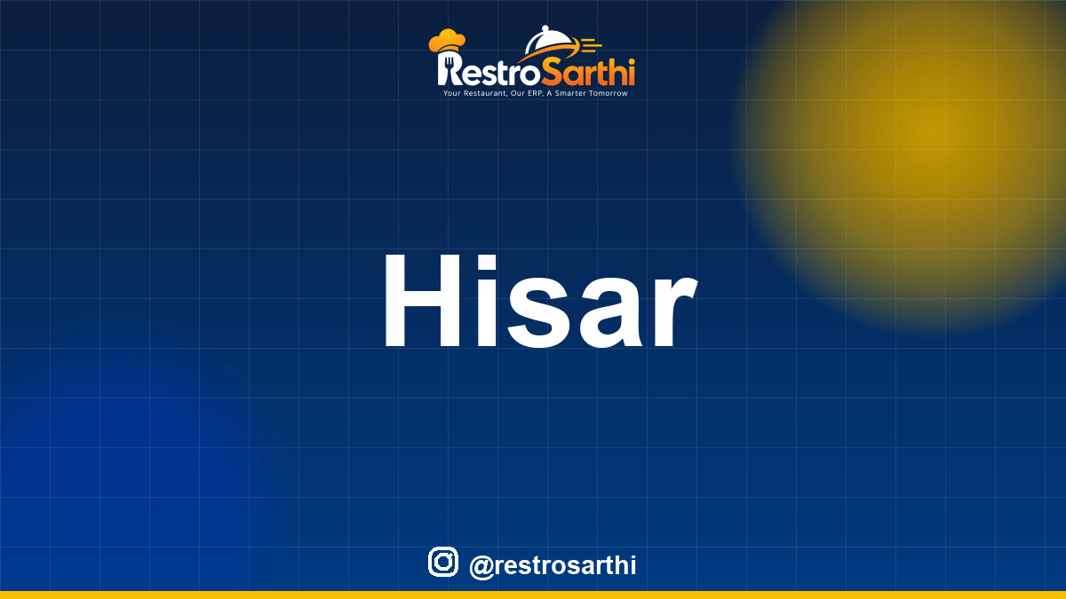 Restaurant POS & ERP software in Hisar, Haryana — Restro Sarthi