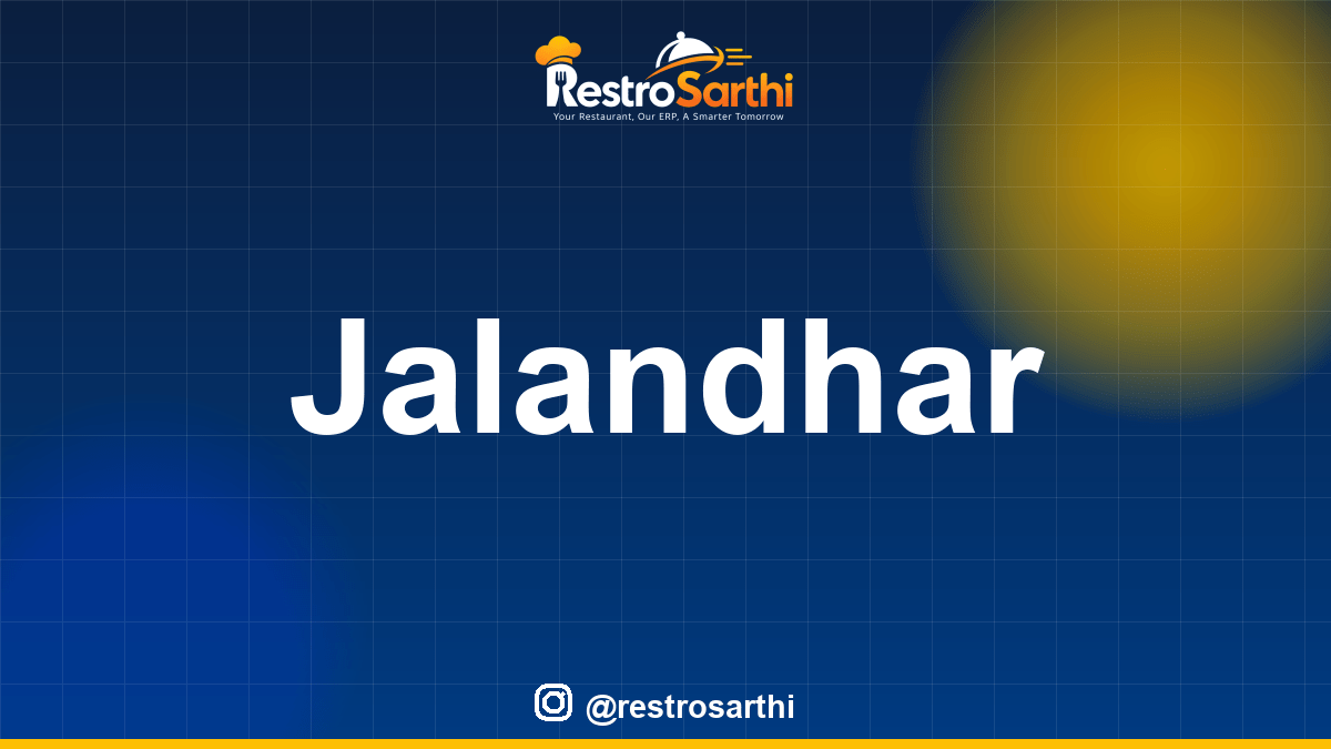 Restaurant POS & ERP software in Jalandhar, Punjab — Restro Sarthi