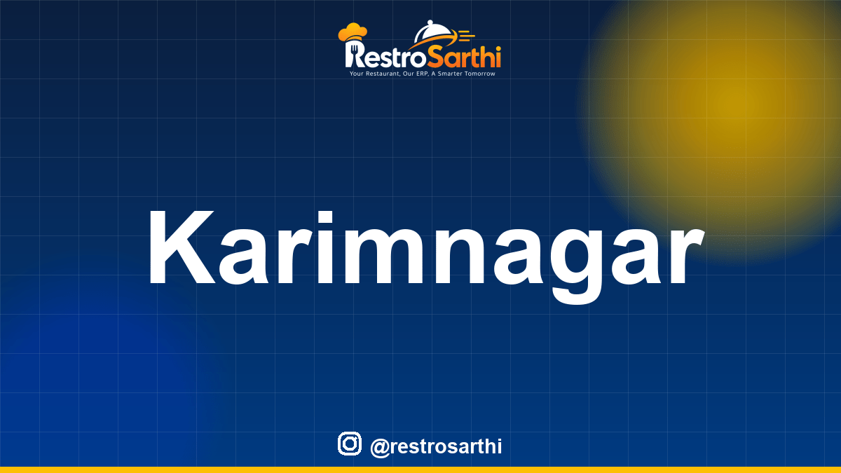 Restaurant POS & ERP software in Karimnagar, Telangana — Restro Sarthi