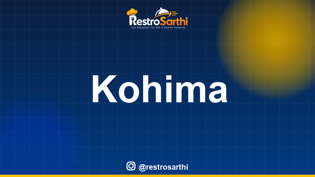 Restaurant POS & ERP software in Kohima, Nagaland — Restro Sarthi