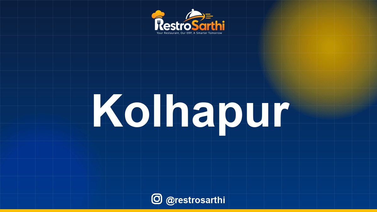 Restaurant POS & ERP software in Kolhapur, Maharashtra — Restro Sarthi
