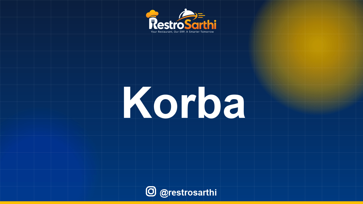 Restaurant POS & ERP software in Korba, Chhattisgarh — Restro Sarthi