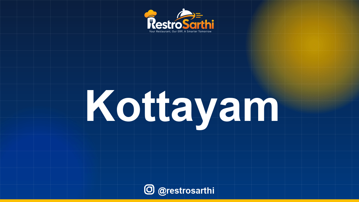 Restaurant POS & ERP software in Kottayam, Kerala — Restro Sarthi