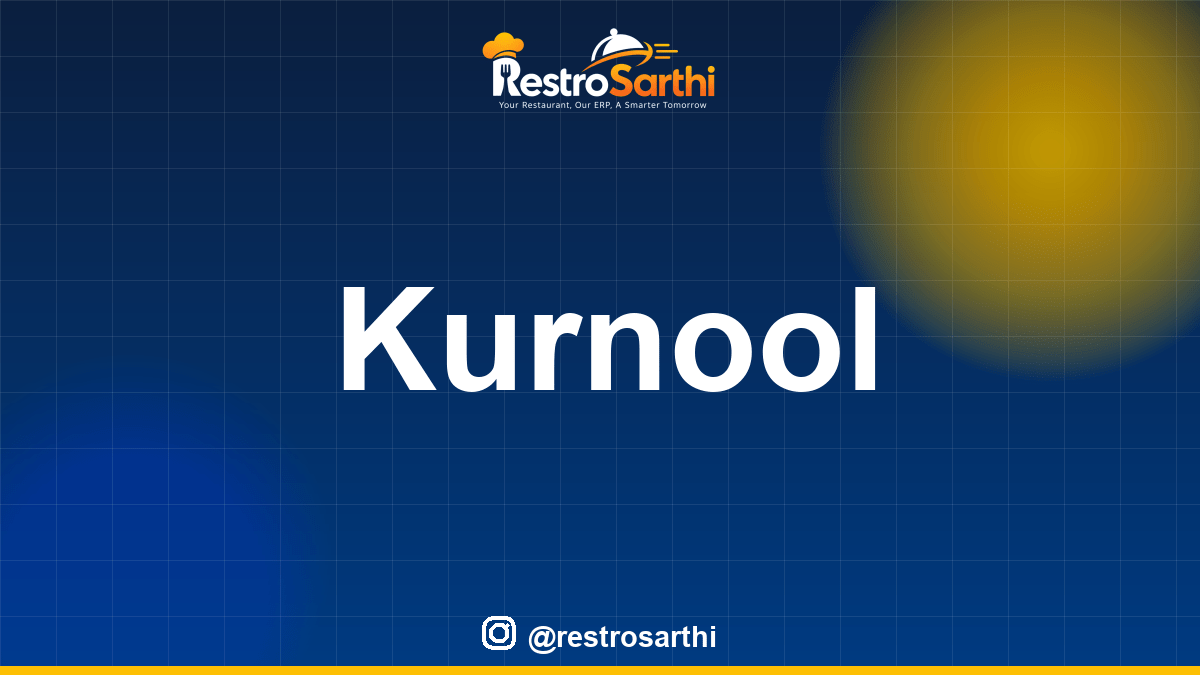 Restaurant POS & ERP software in Kurnool, Andhra Pradesh — Restro Sarthi