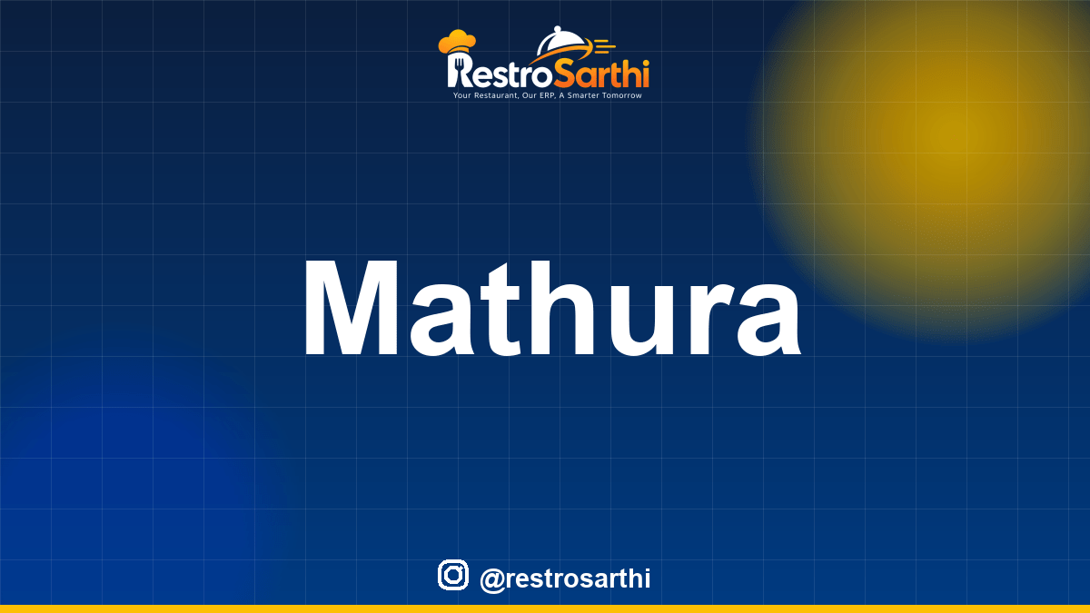 Restaurant POS & ERP software in Mathura, Uttar Pradesh — Restro Sarthi