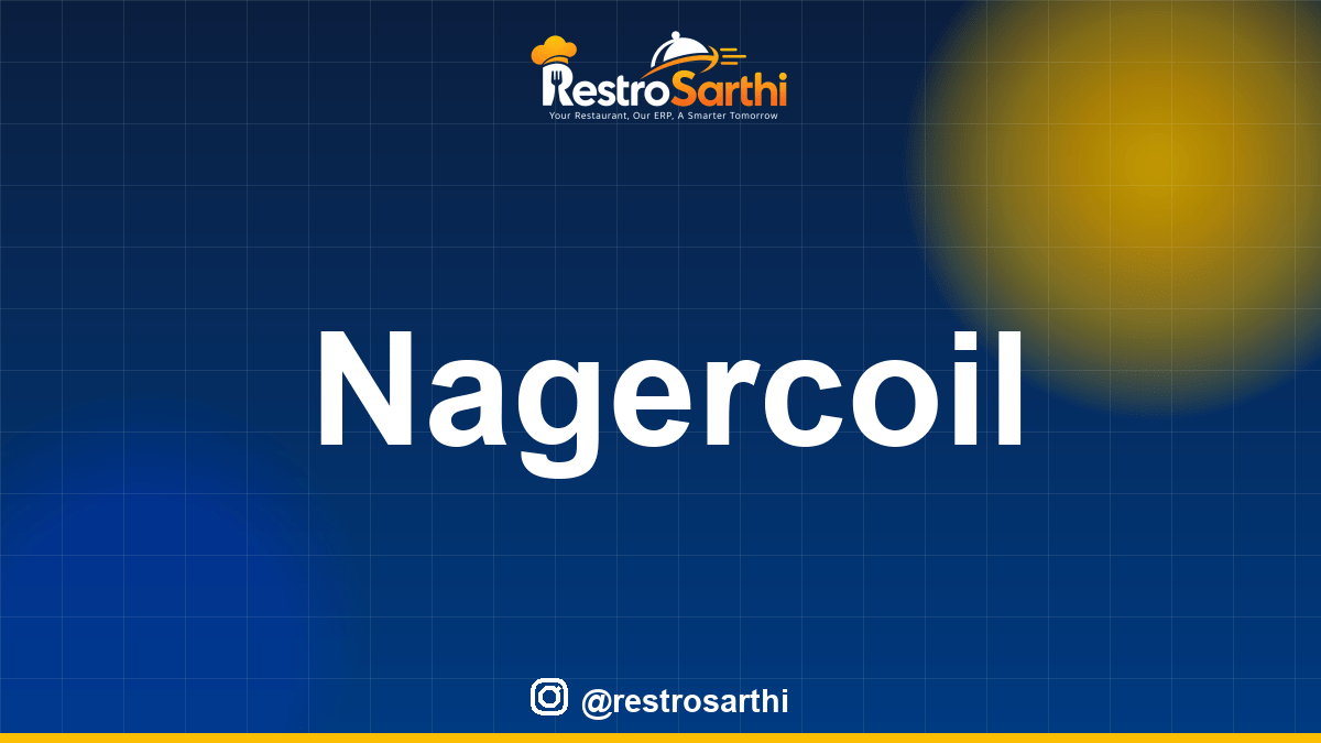 Restaurant POS & ERP software in Nagercoil, Tamil Nadu — Restro Sarthi