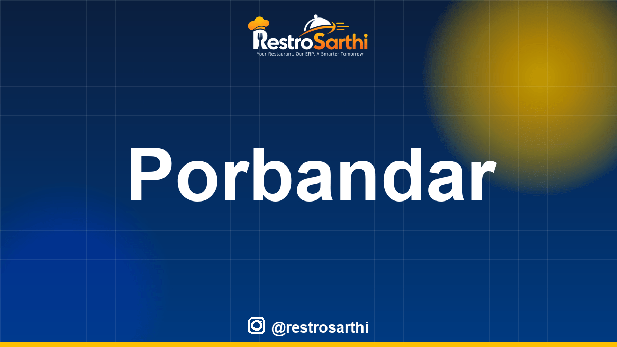 Restaurant POS & ERP software in Porbandar, Gujarat — Restro Sarthi