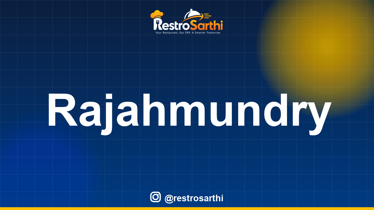 Restaurant POS & ERP software in Rajahmundry, Andhra Pradesh — Restro Sarthi