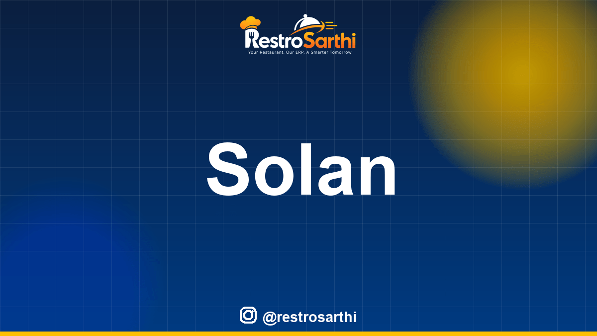 Restaurant POS & ERP software in Solan, Himachal Pradesh — Restro Sarthi