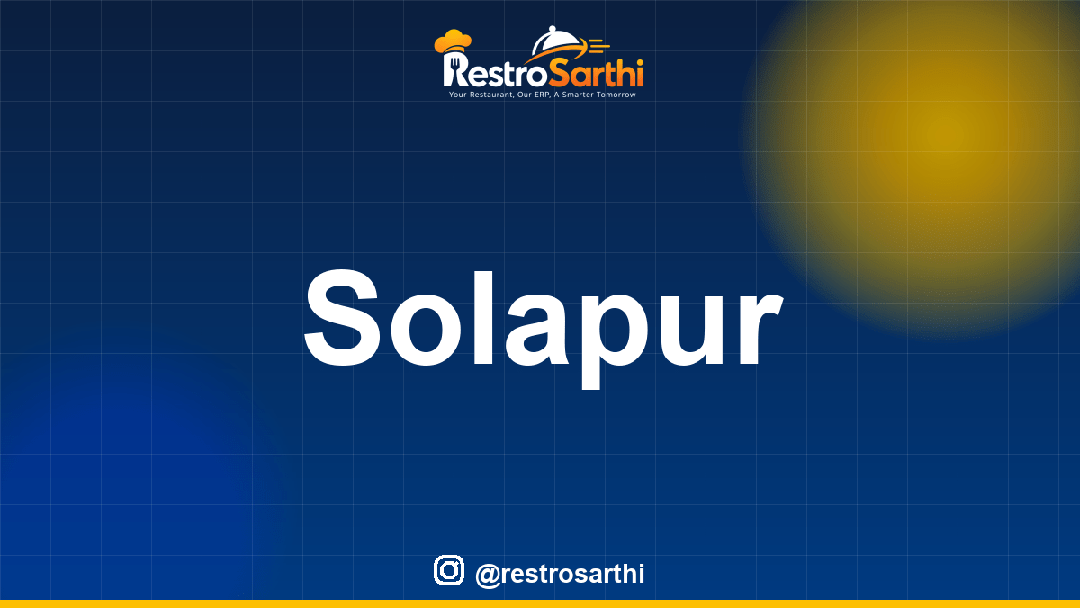 Restaurant POS & ERP software in Solapur, Maharashtra — Restro Sarthi