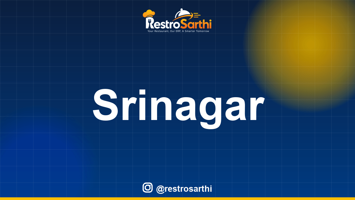 Restaurant POS & ERP software in Srinagar, Jammu & Kashmir — Restro Sarthi