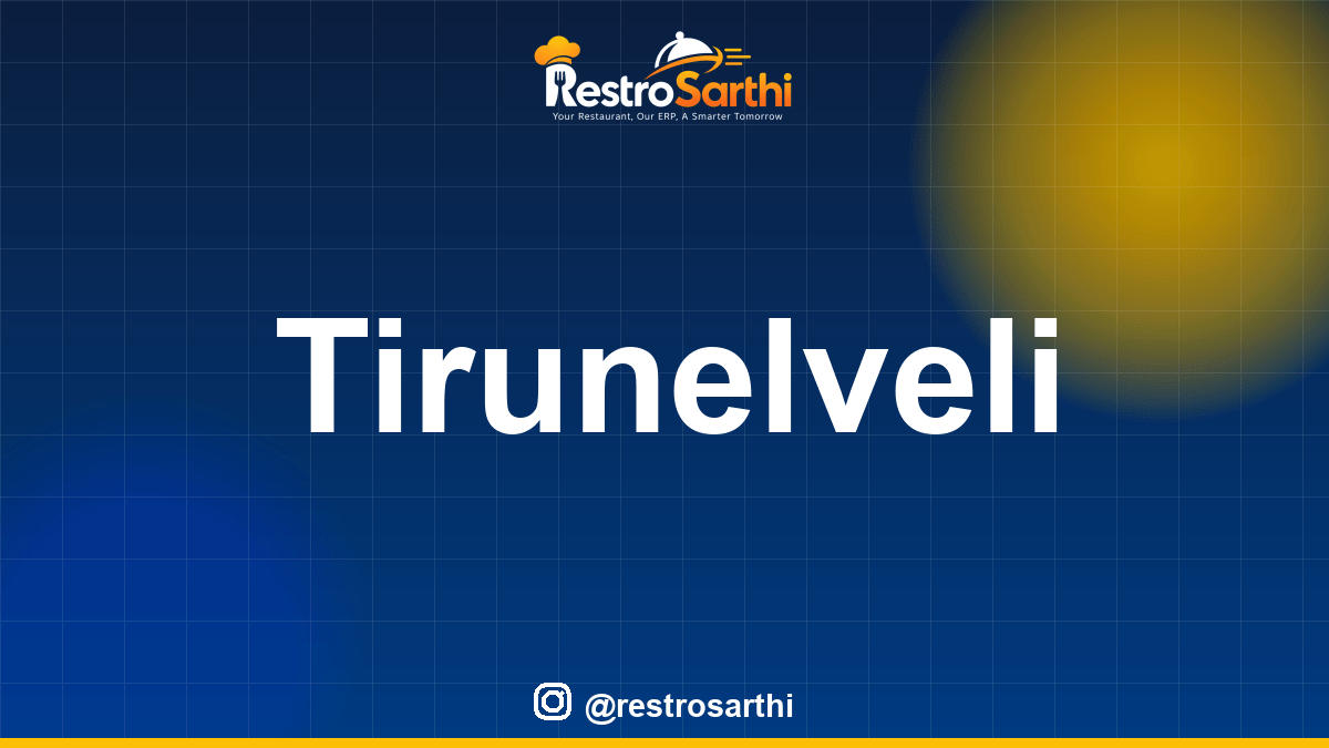 Restaurant POS & ERP software in Tirunelveli, Tamil Nadu — Restro Sarthi