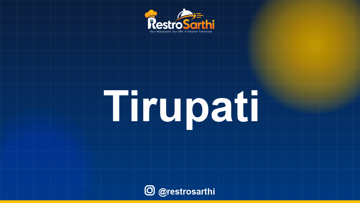 Restaurant POS & ERP software in Tirupati, Andhra Pradesh — Restro Sarthi